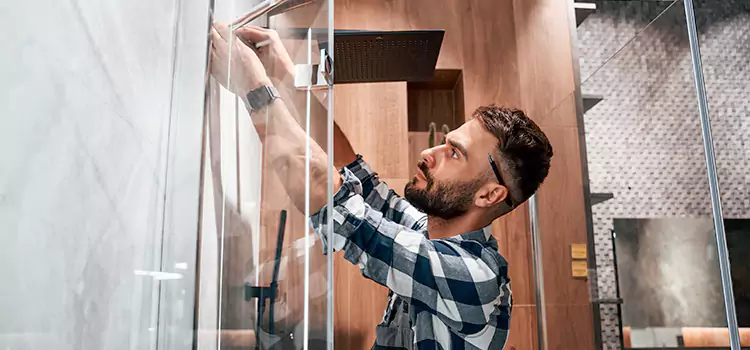 Replace Shower Doors with Frameless Crystal Lake